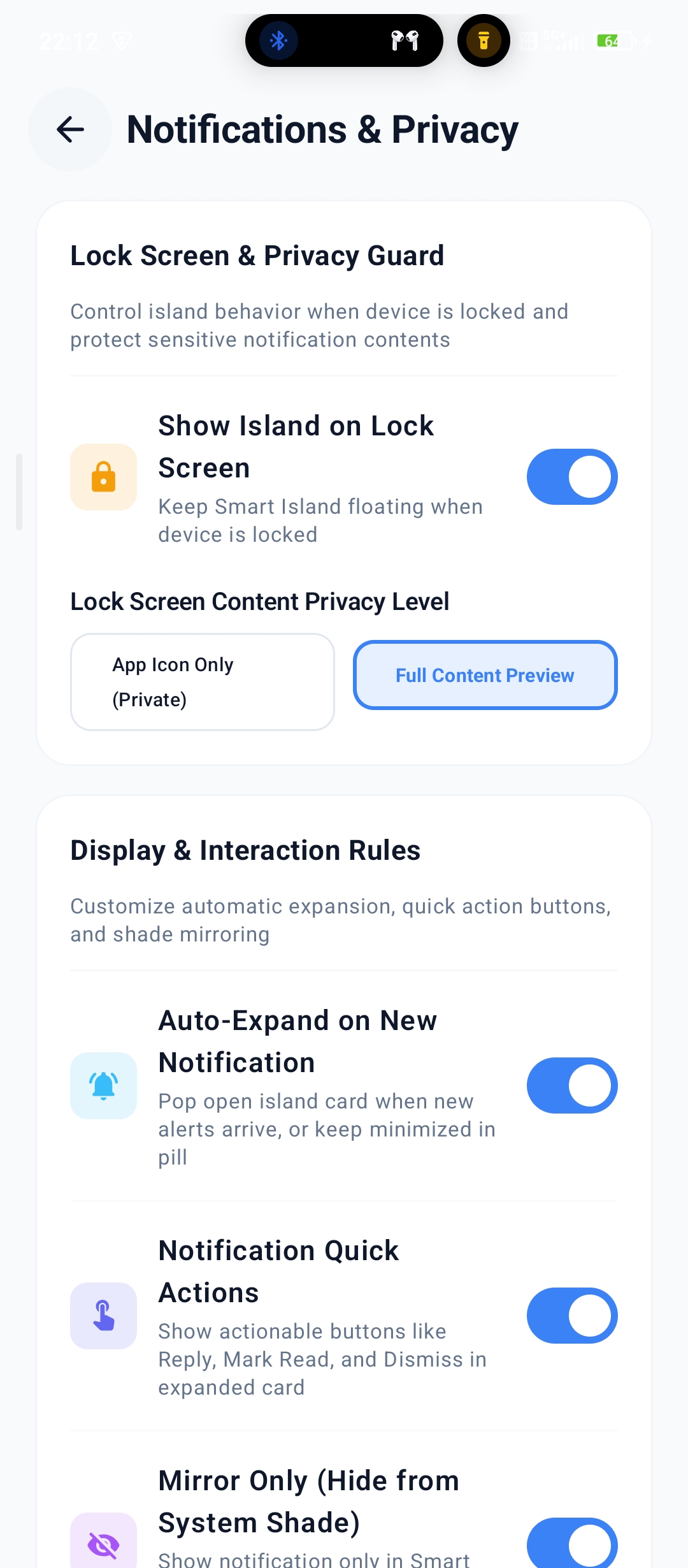 Notifications and Privacy Rules