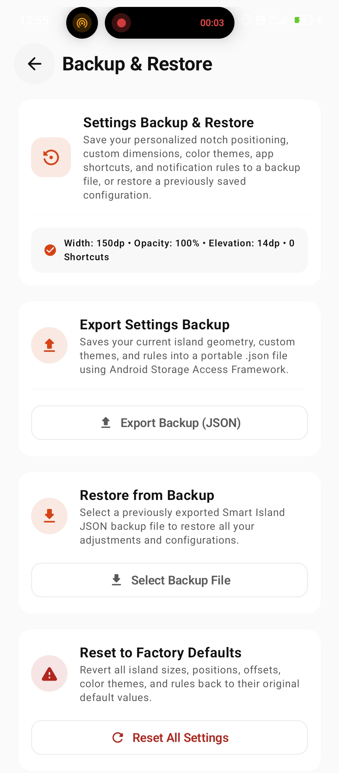 Backup and Restore Hub