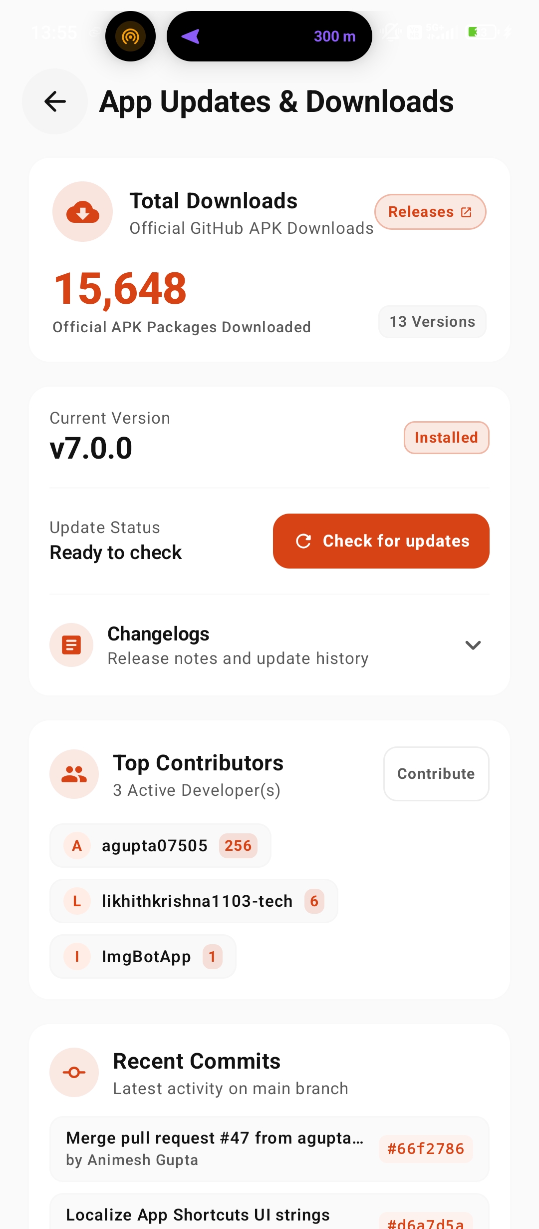 App Updates and Downloads Hub